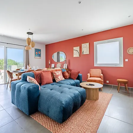 Вилла Maison Nicoise Vue Degagee Avec Jacuzzi Privatif *