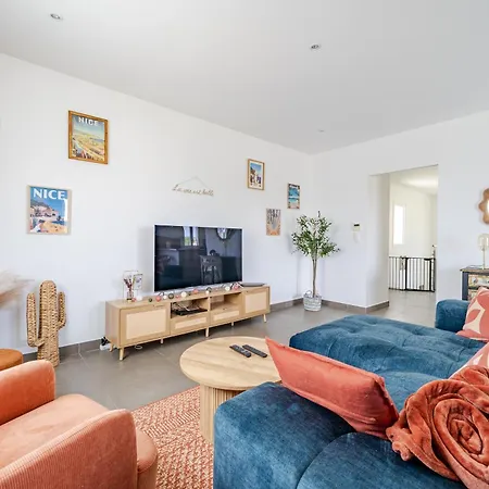 Вилла Maison Nicoise Vue Degagee Avec Jacuzzi Privatif *