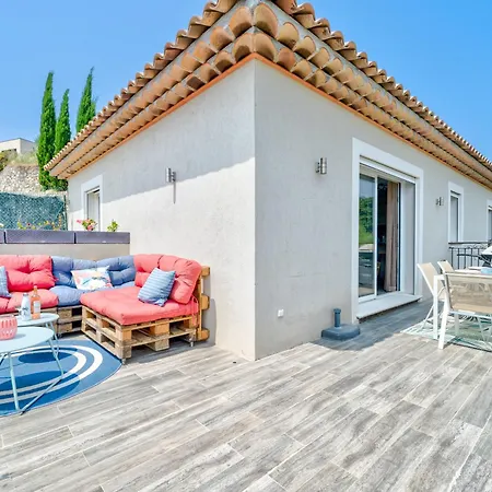 Maison Nicoise Vue Degagee Avec Jacuzzi Privatif *