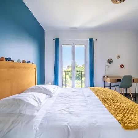 Maison Nicoise Vue Degagee Avec Jacuzzi Privatif فيلة