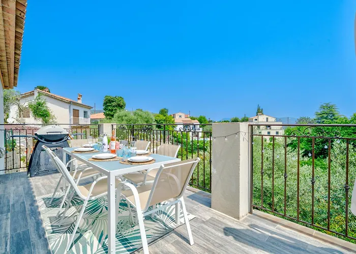 Maison Nicoise Vue Degagee Avec Jacuzzi Privatif 빌라 니스