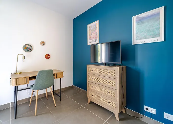 Maison Nicoise Vue Degagee Avec Jacuzzi Privatif 빌라 *