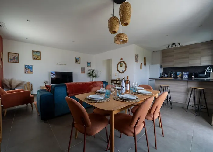 Maison Nicoise Vue Degagee Avec Jacuzzi Privatif *